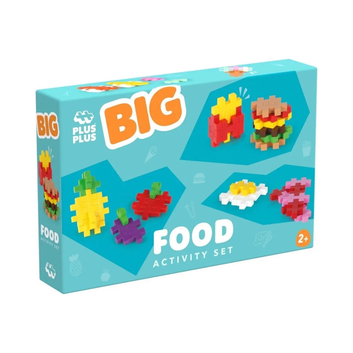 Plus Plus Big Food Activity Set 50 pcs