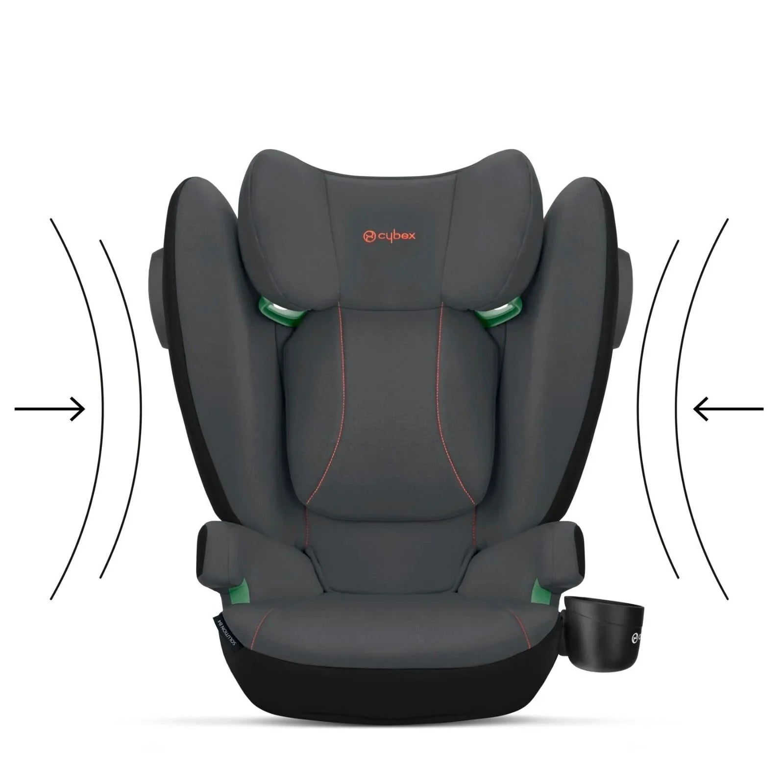 Cybex Solution B4 i-Fix Group 2/3 Car Seat (4 Years to 12 Years) - Steel Grey
