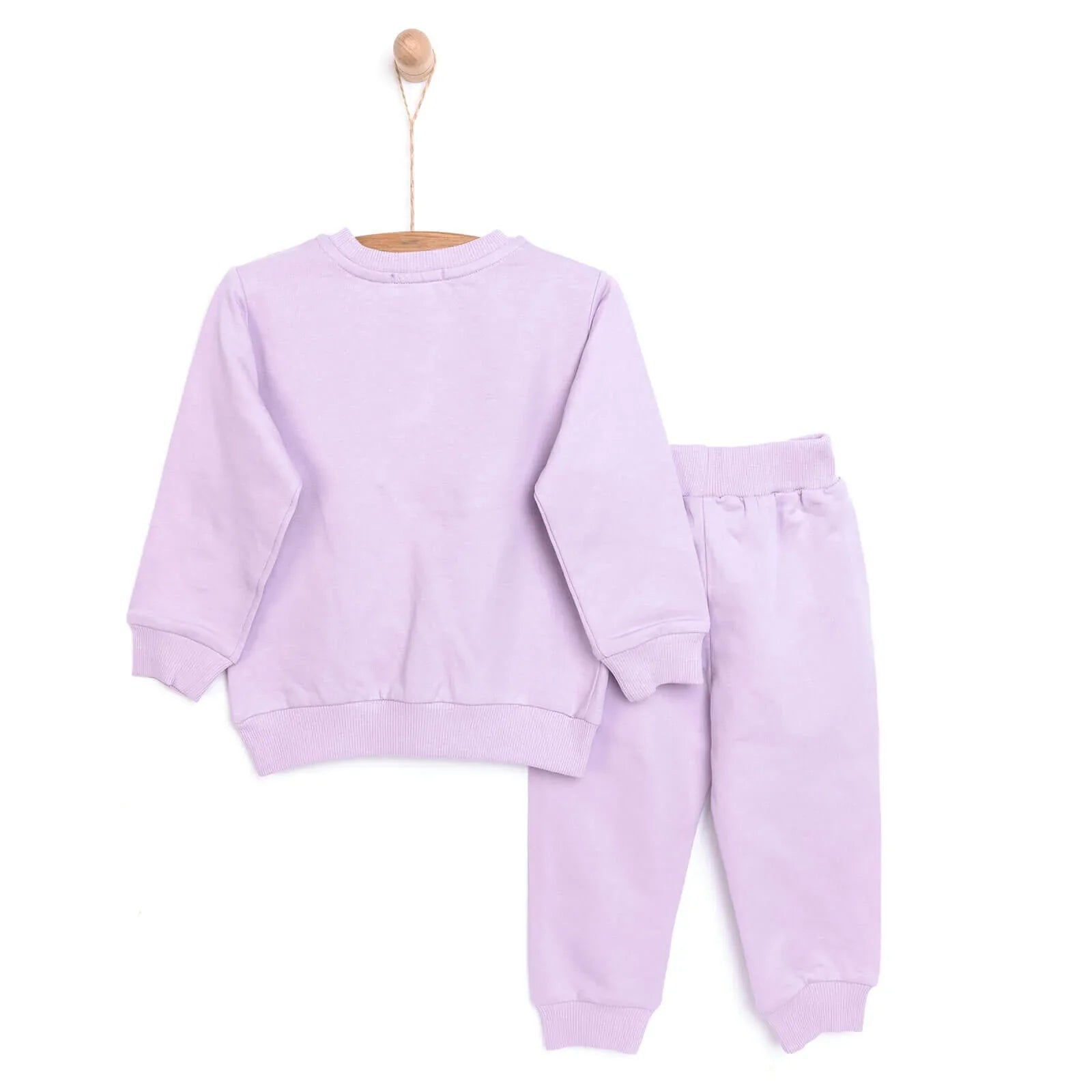 Cocux Baby Girl Cute Animals Tracksuit - Lilac
