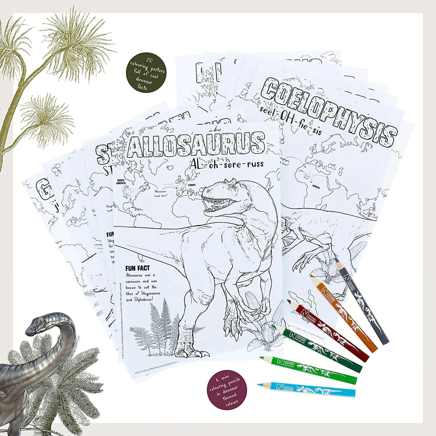 National History Museum Mini Travel Set