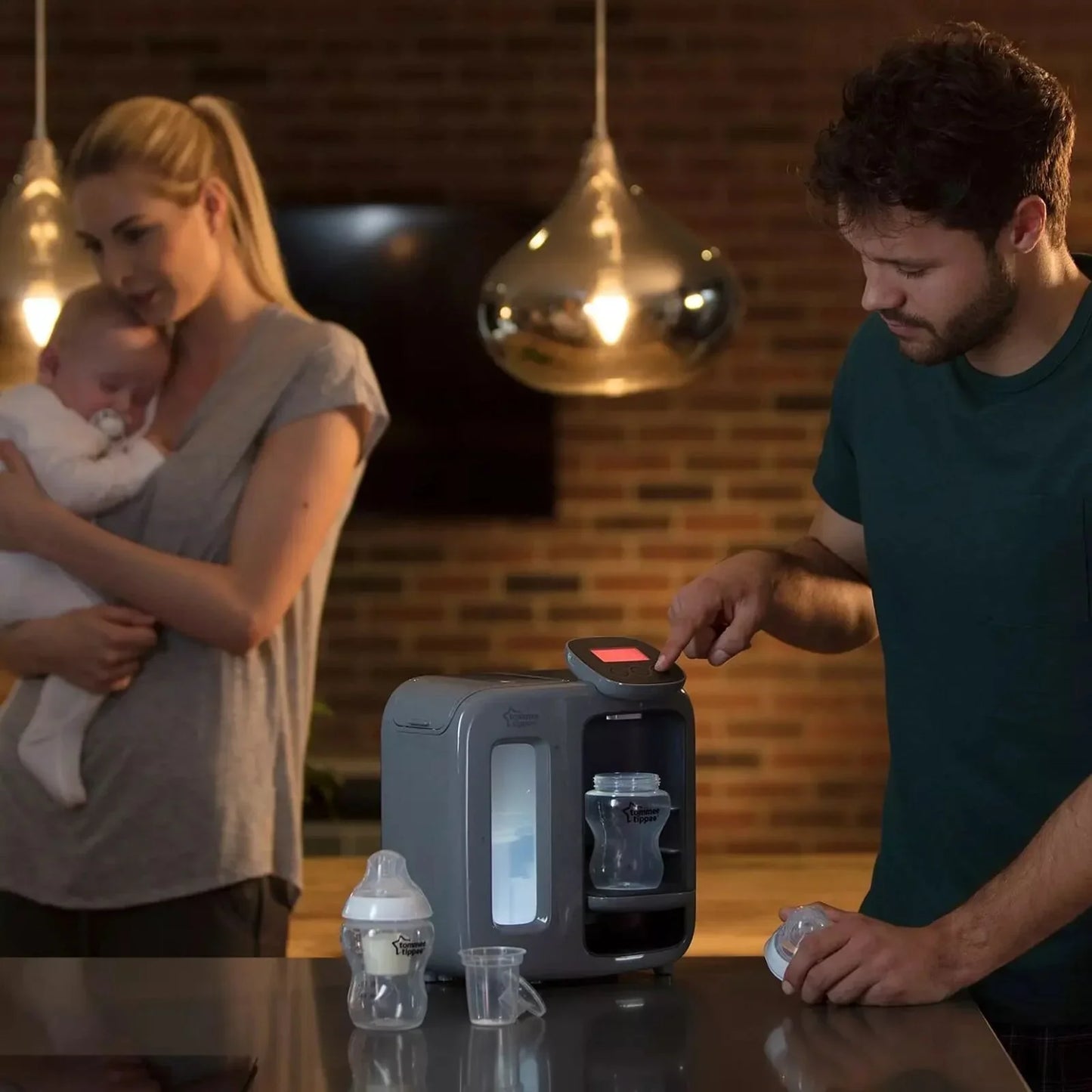 Tommee Tippee Perfect Prep Day & Night - Grey