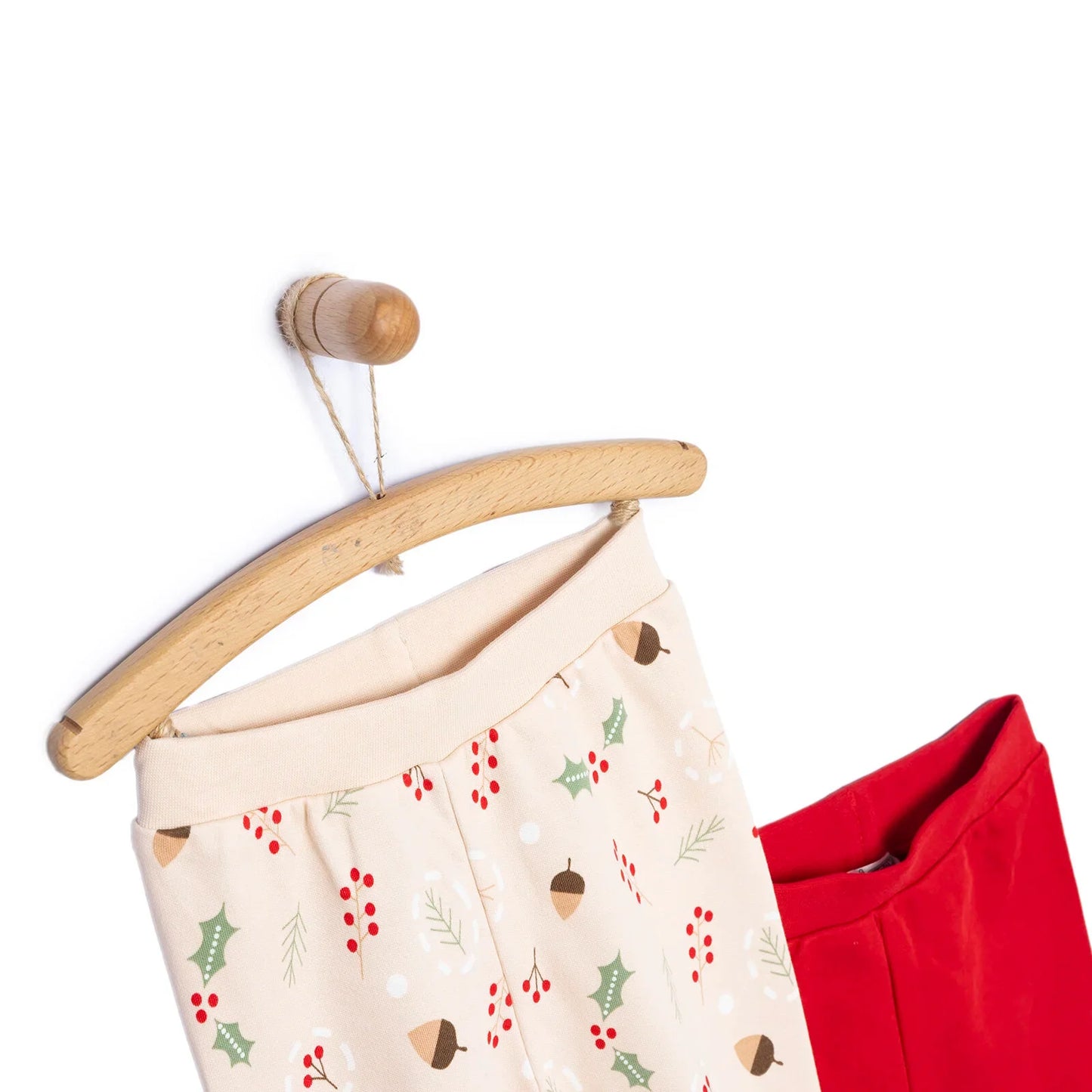 HelloBaby Christmas Baby Girl Themed 2 Piece Bottom - Red