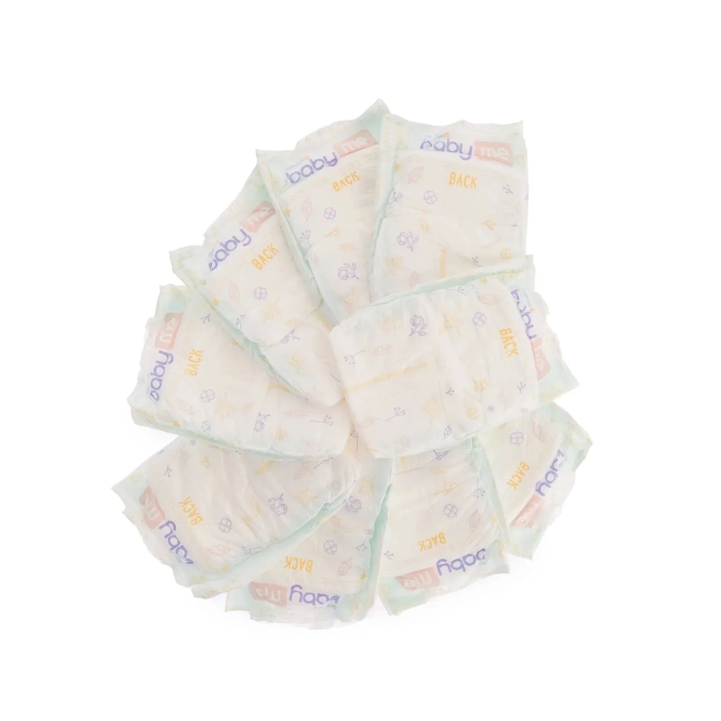 baby me Newborn Size 1 - 50 nappies