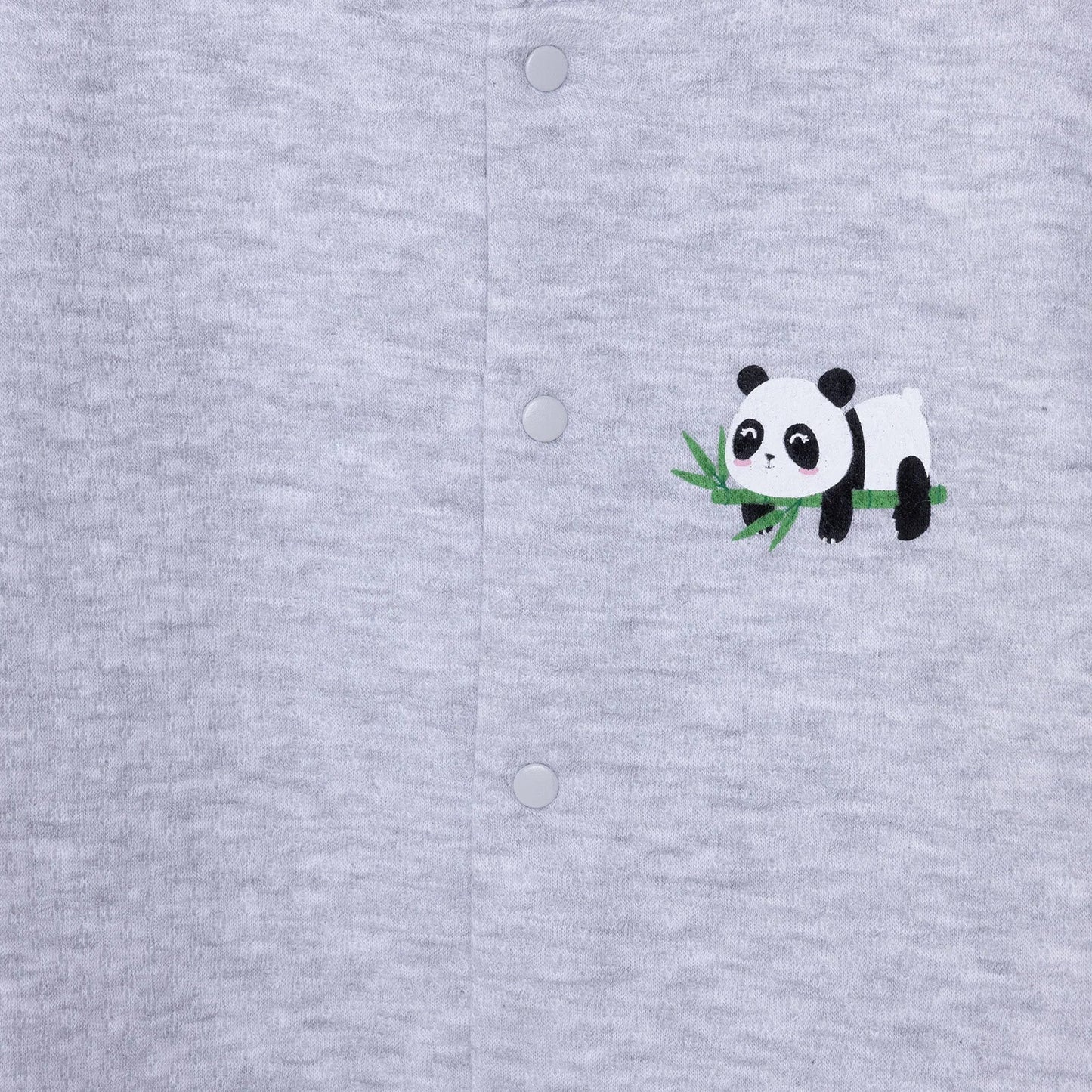 HelloBaby Unisex Quilted Cardigan - Grey Melange