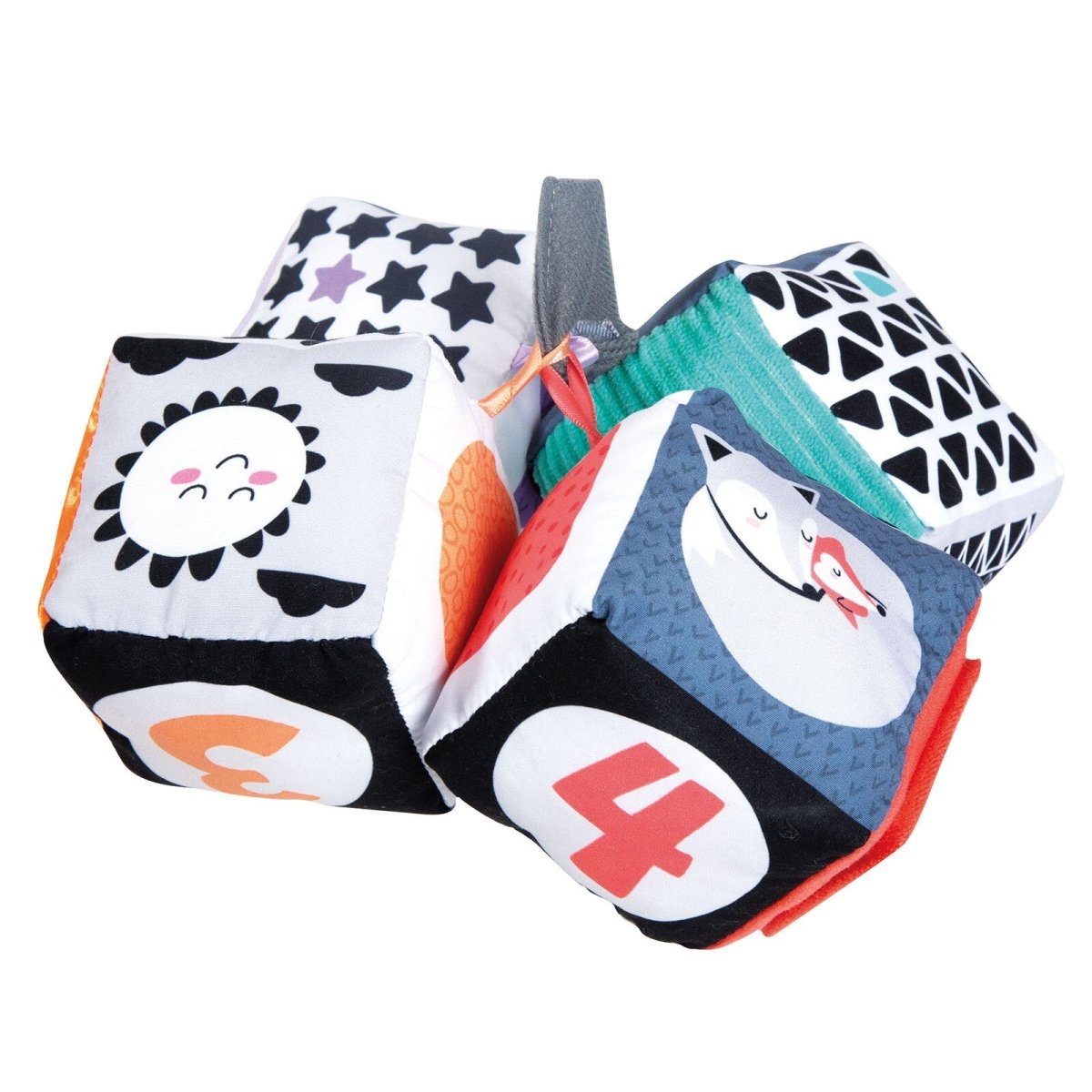 Baby Clementoni - Black & White Cubes