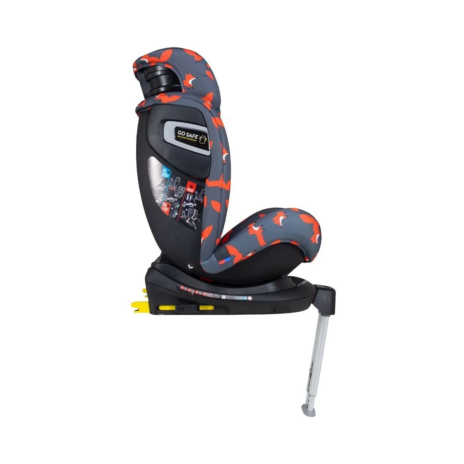 Cosatto All in All 360 Rotate i-Size Car Seat - Charcoal Mister Fox