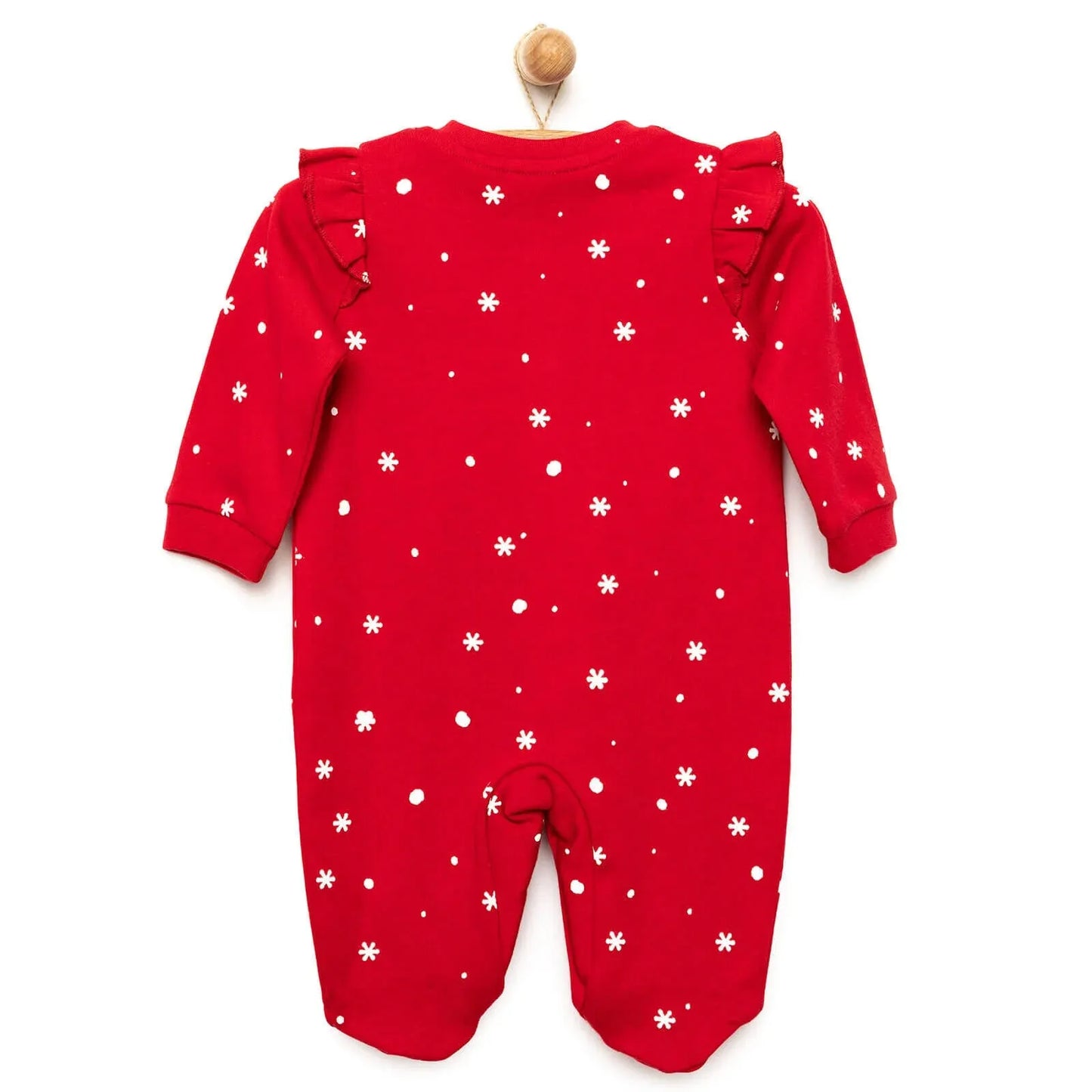 Ma Douce Baby Newborn Jumpsuit - Red
