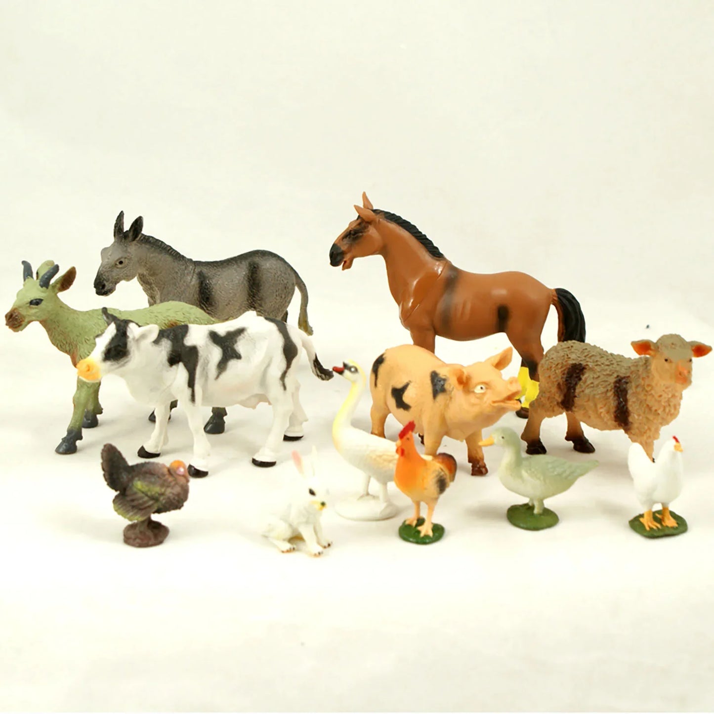 Peterkin 12 pcs Farm Animal Set