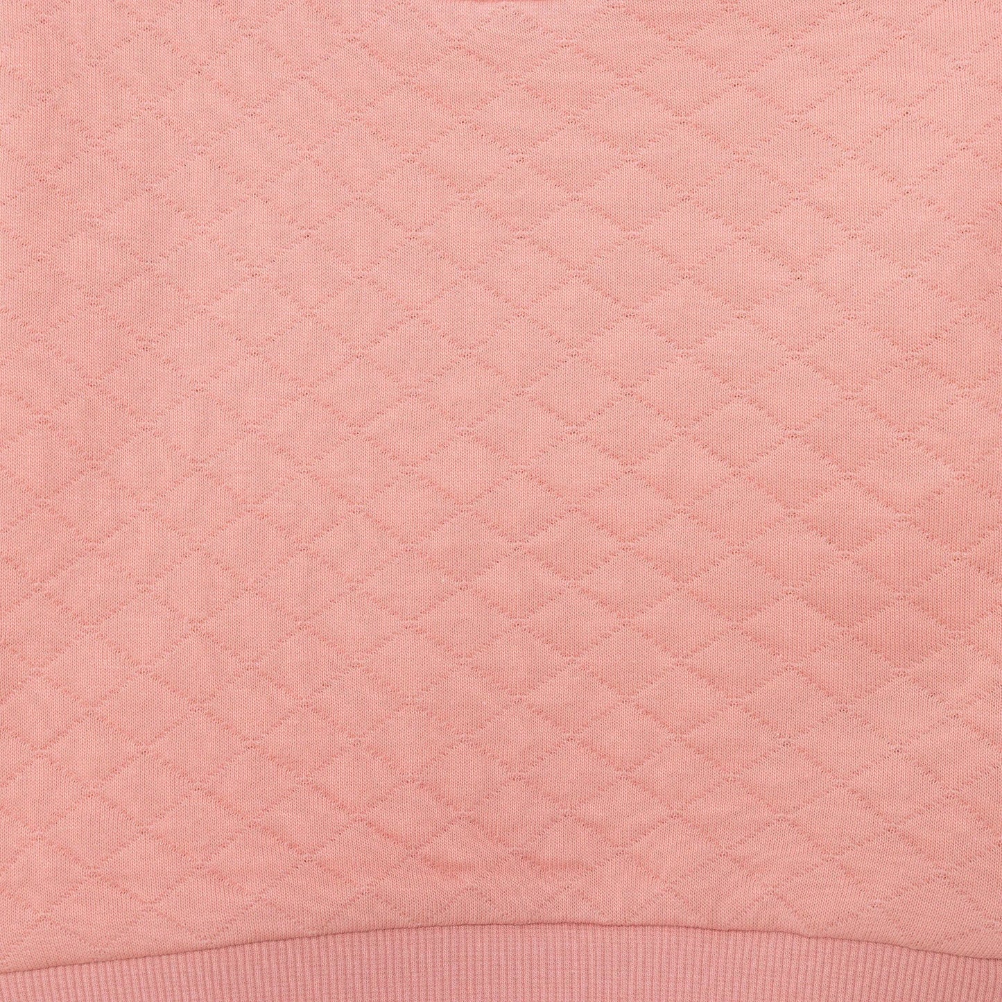 HelloBaby Newborn Quilted Sweatshirt-Footed Bottom - Dark Pink