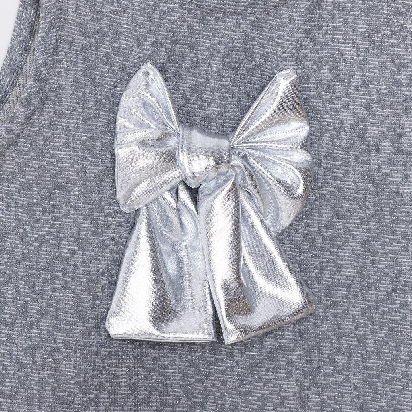 HelloBaby Metallic Girl Skirtall - Silver
