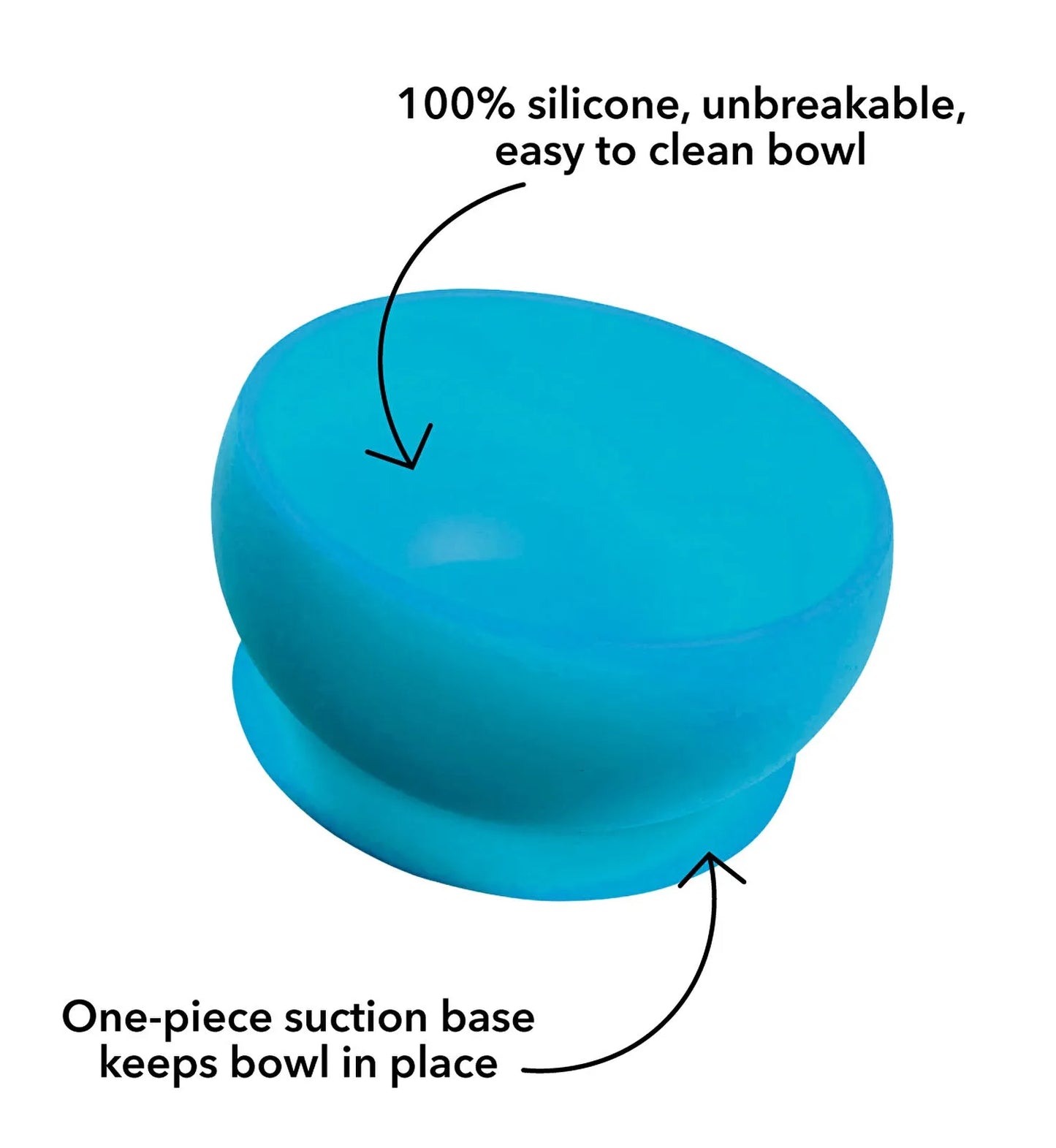 Nuby Silicone Suction Feeding Bowl