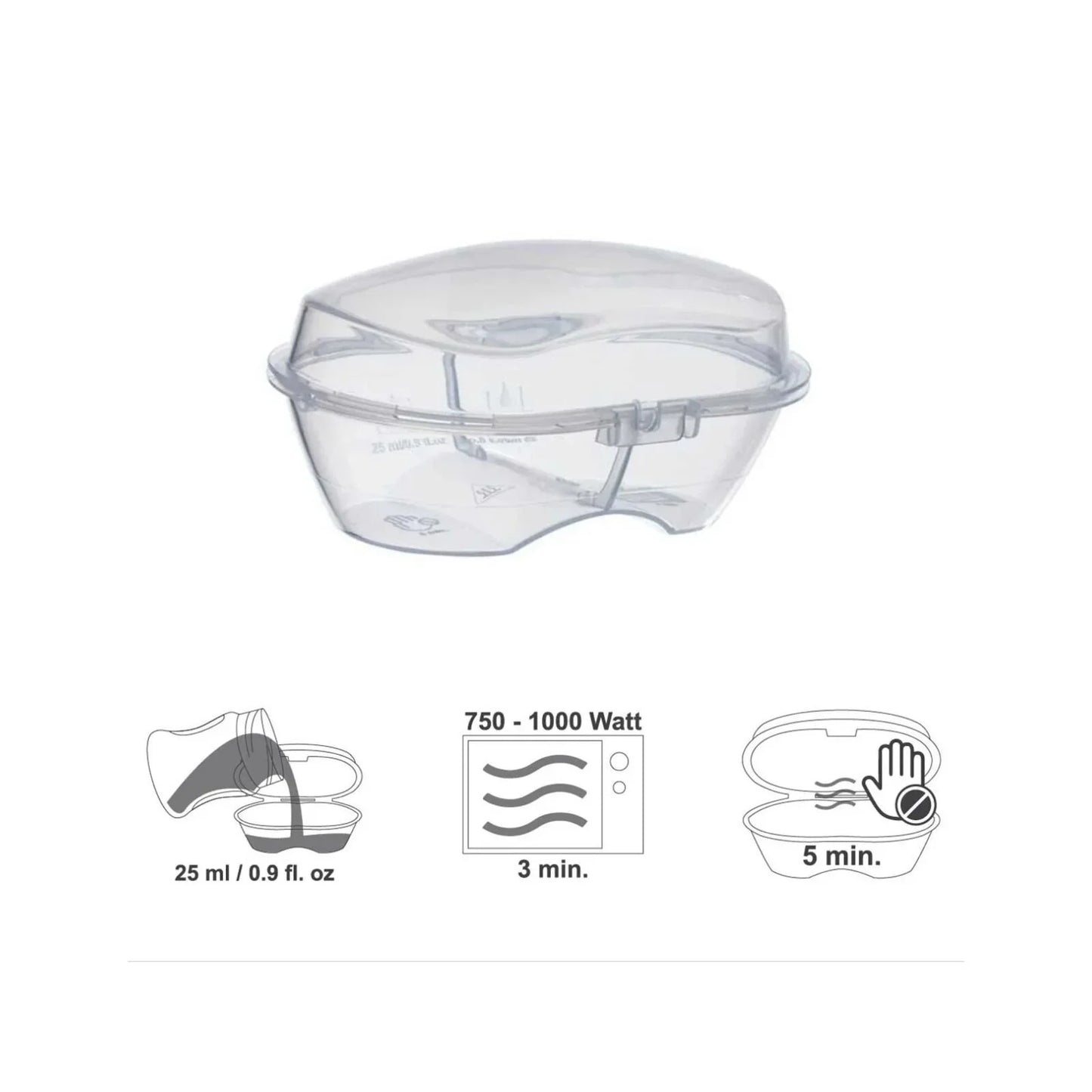 Mamajoo Orthodontic Soothers with Steriliser Box 12+ months Pack of 2 - Powder Pink & Blush