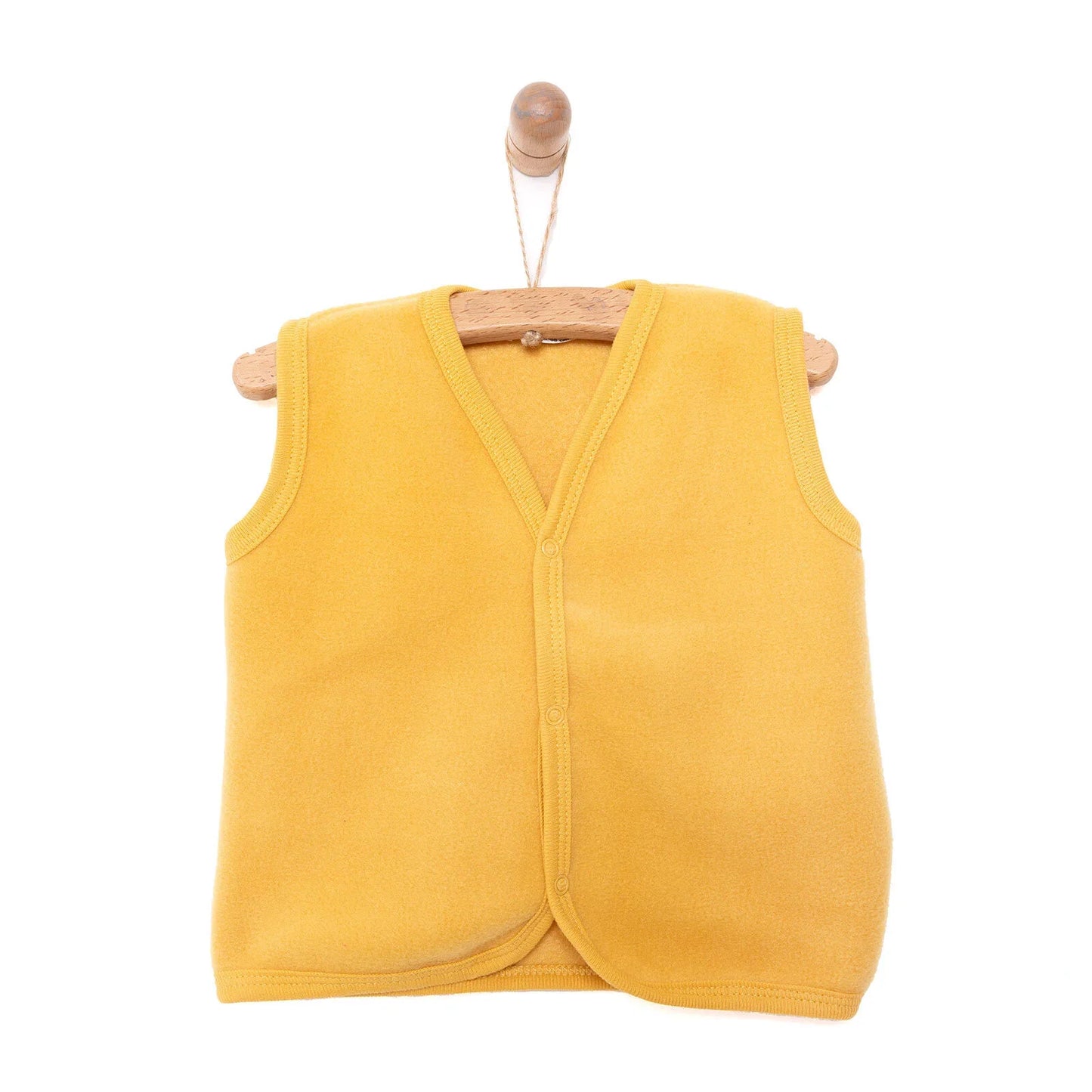 HelloBaby Basic Fleece Vest - Dark Yellow