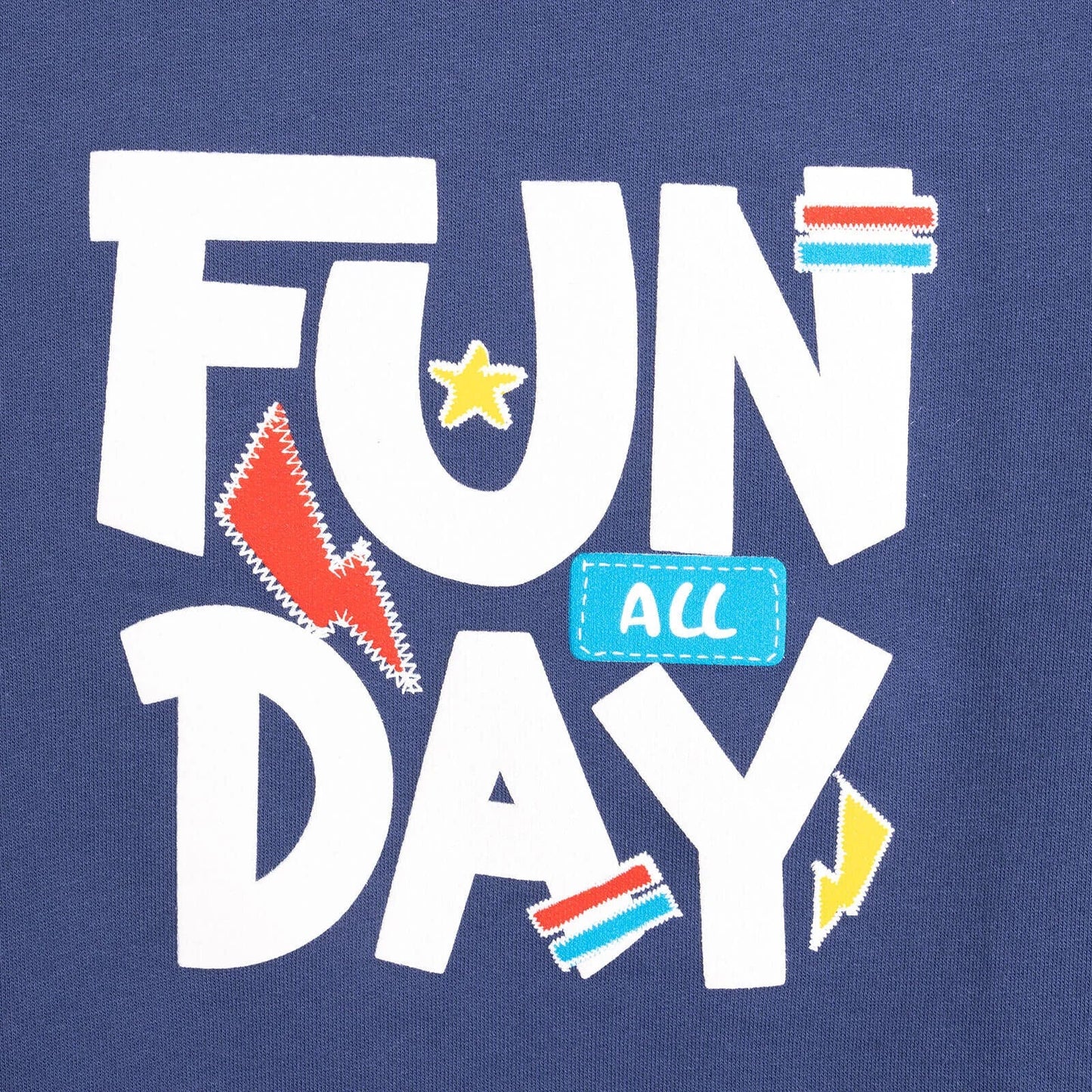 HelloBaby Baby Boy Sweatshirt Footless Bottom - Navy Blue