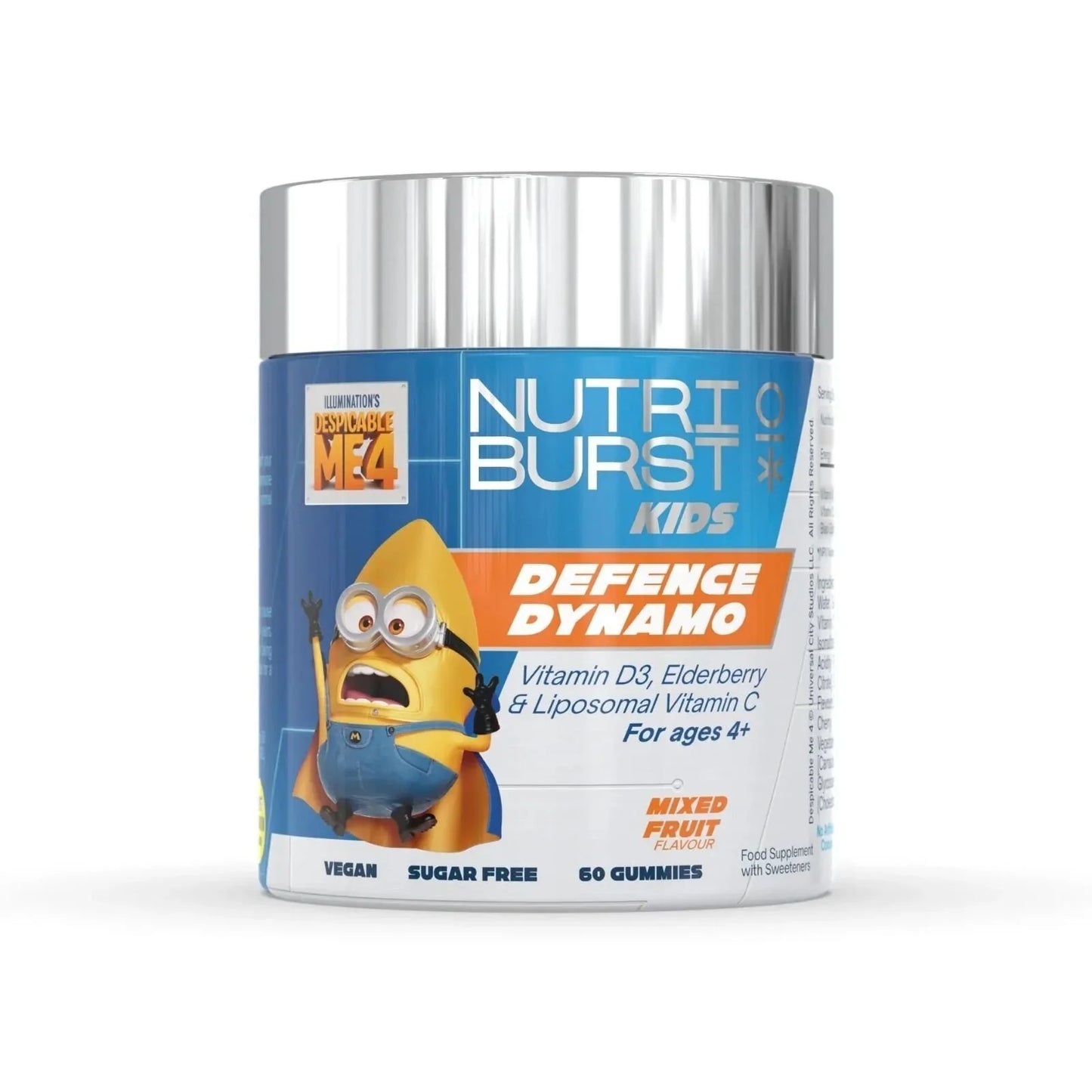 Nutriburst Minions Defence Dynamo Vitamins 4+ years 60 pcs