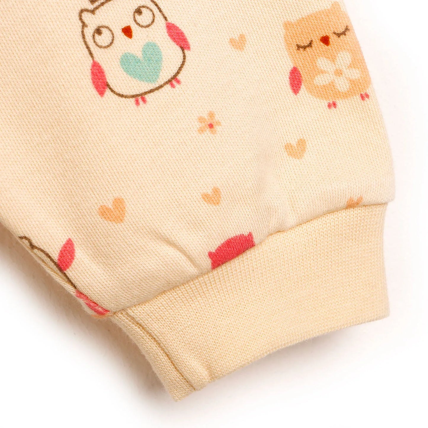 HelloBaby Basic Baby Girl Pyjamas Set - Ecru