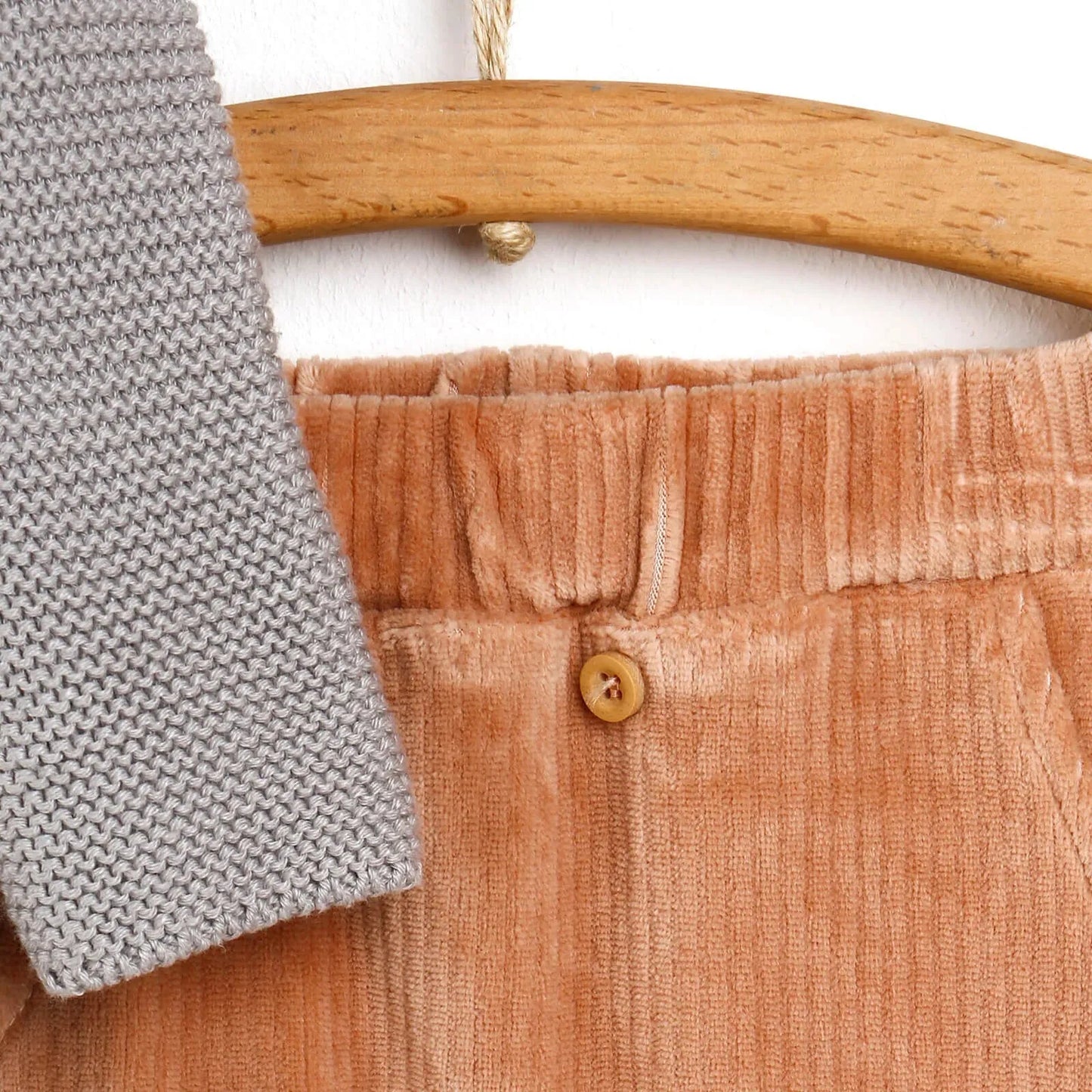 HelloBaby Shirt- Pants - Cardigan - Mink