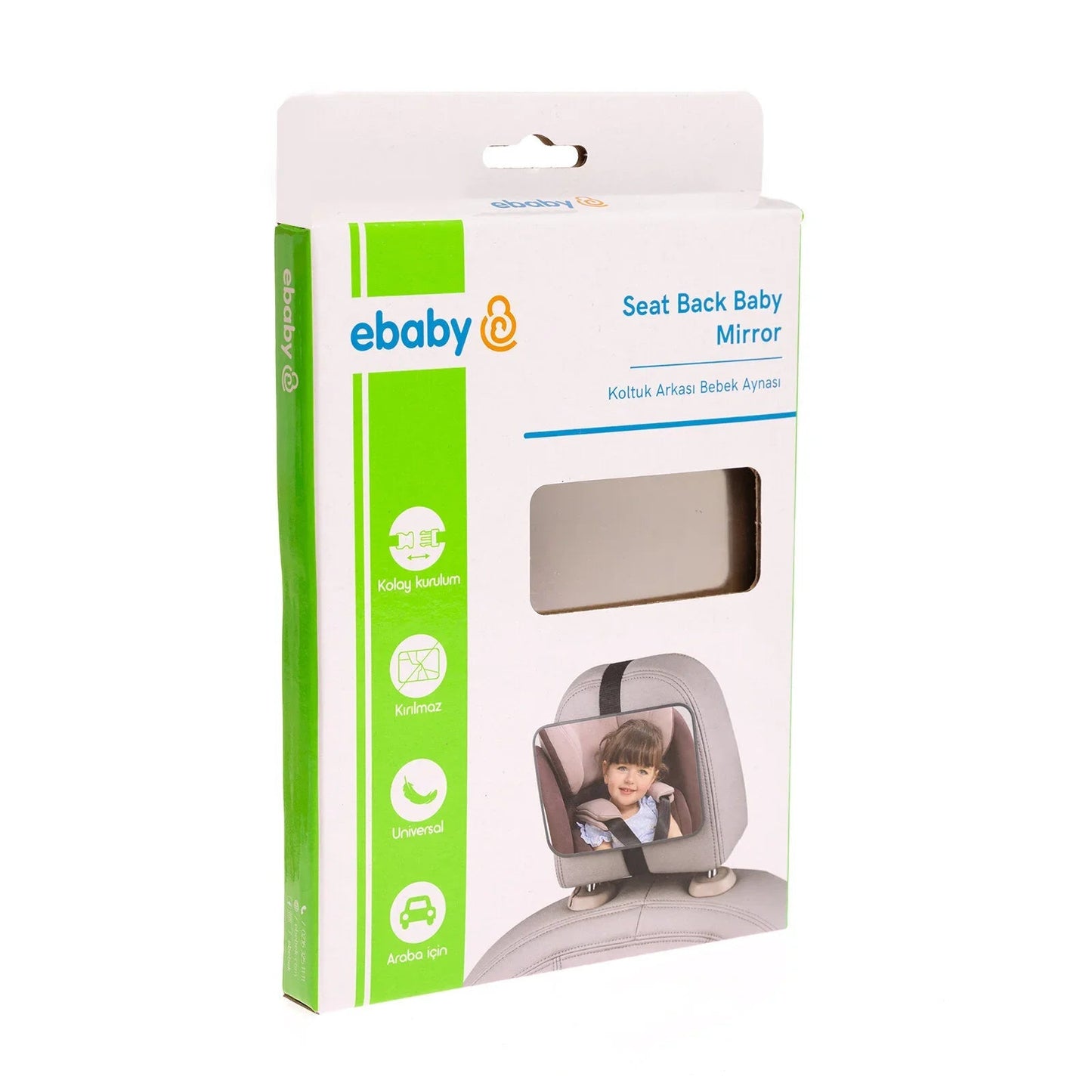 ebaby Back Seat Baby Mirror - mezetto