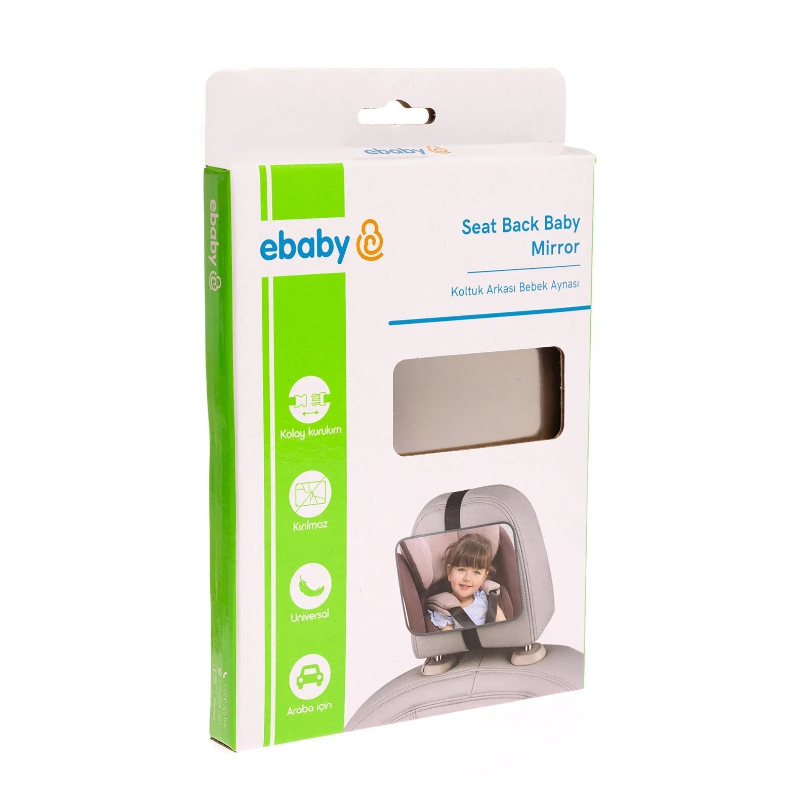 ebaby Back Seat Baby Mirror - mezetto