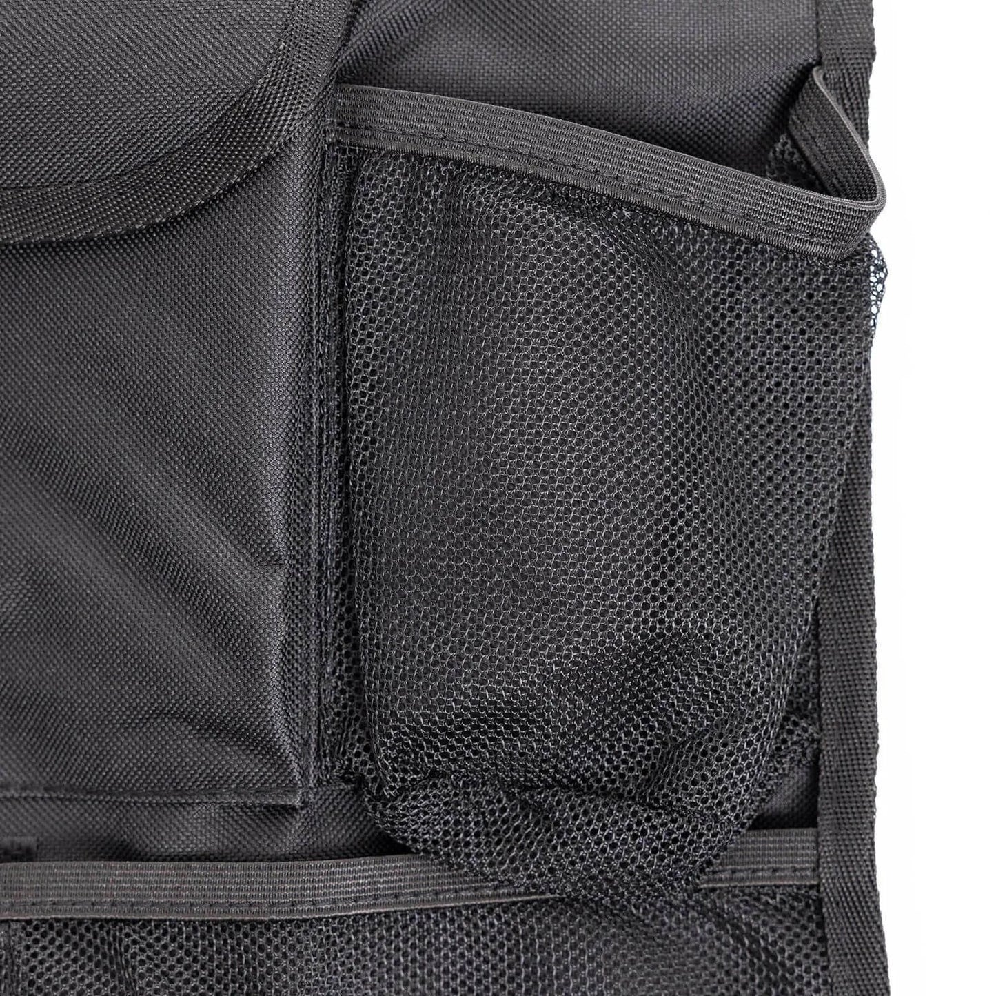 ebaby Plain Backseat Organiser - Black - mezetto