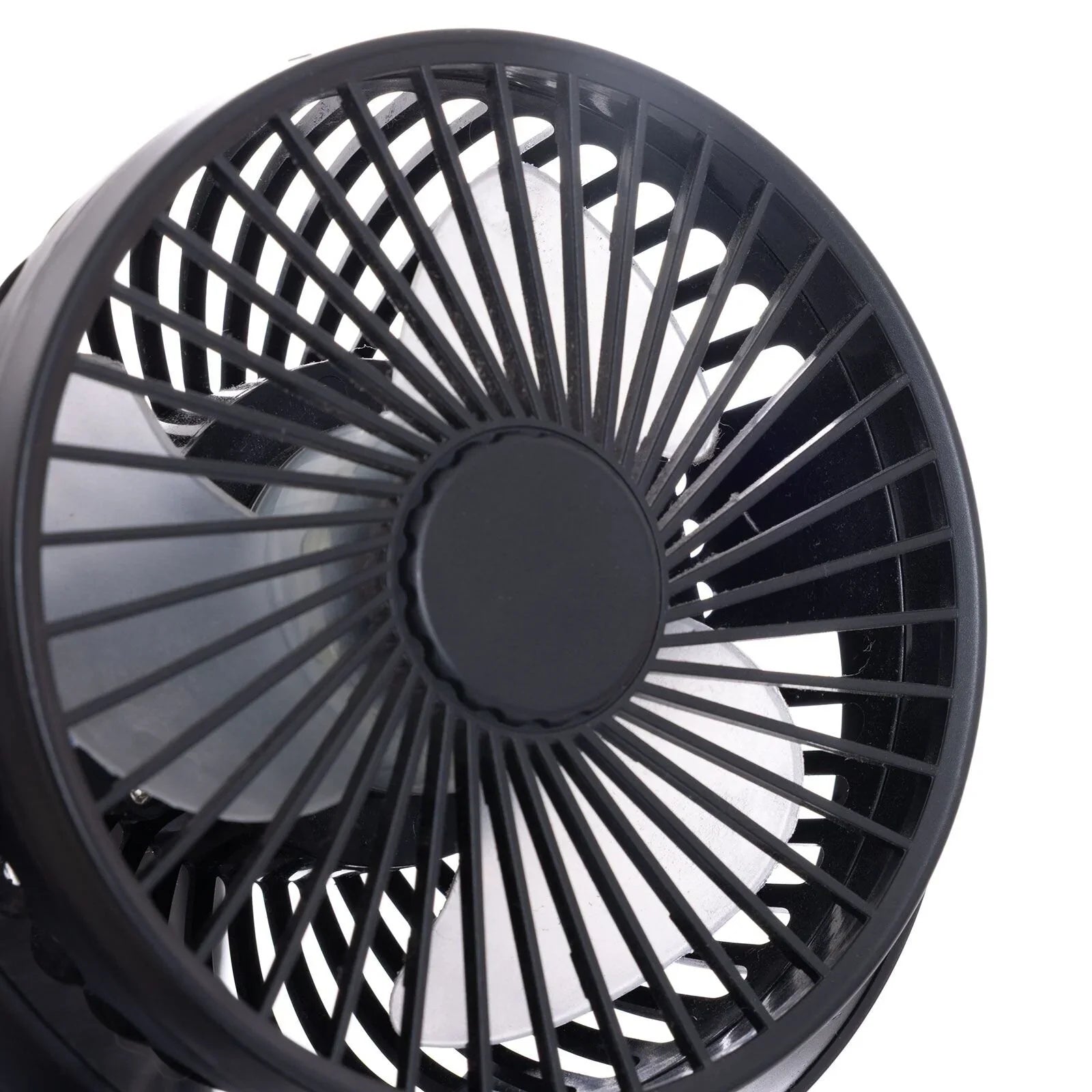 ebaby Rechargeable Stroller Fan - Black - mezetto