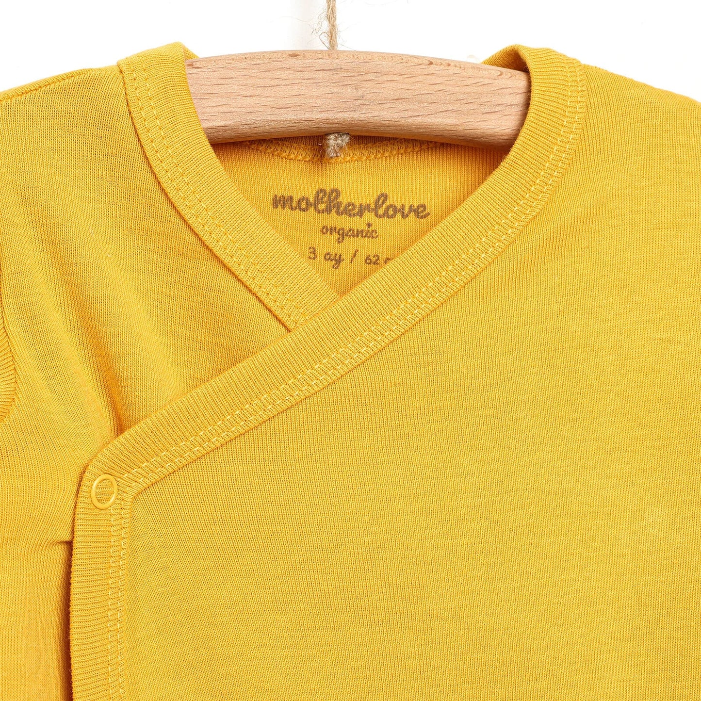 Motherlove Newborn Organic Sleeve Bodysuit - Bronze