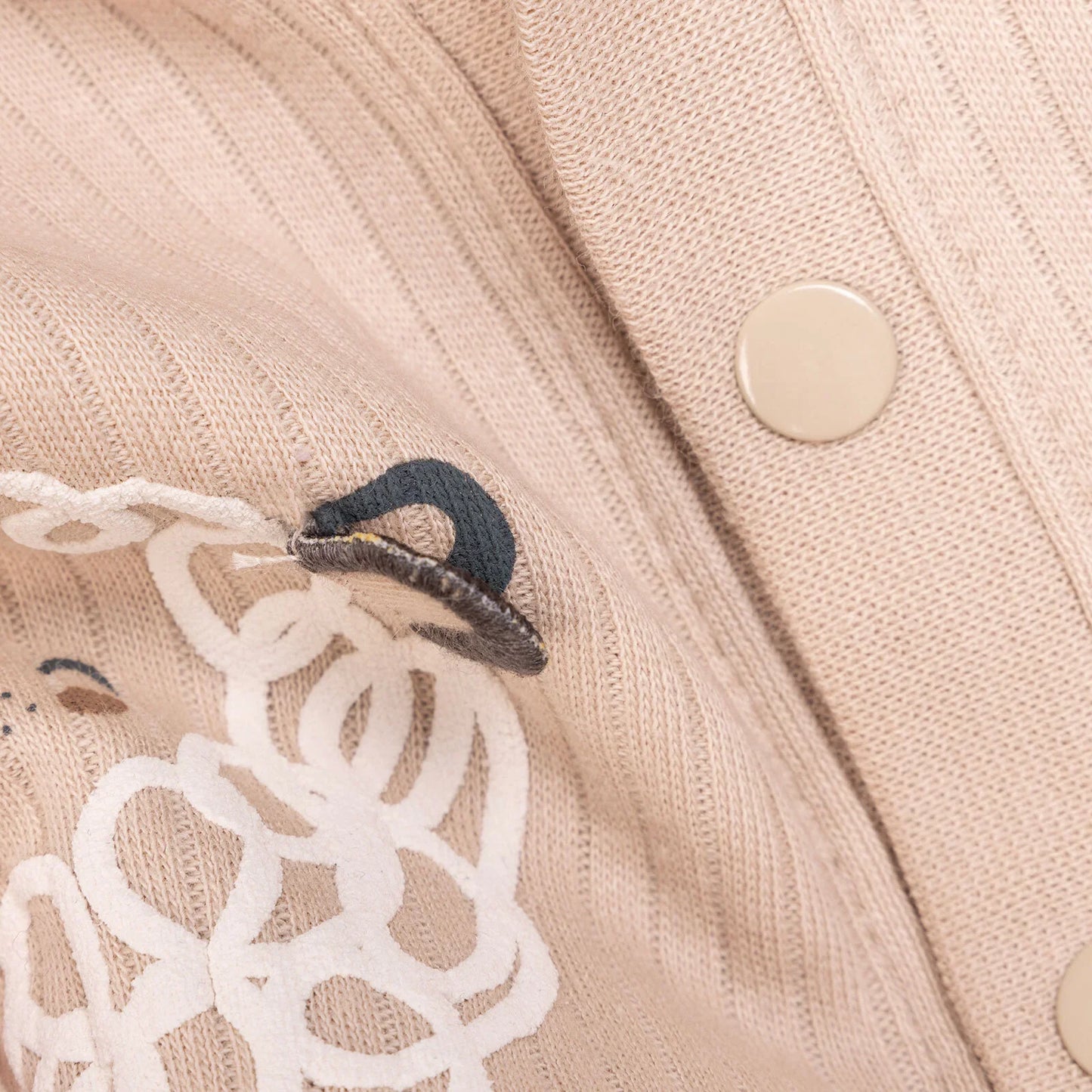 Bebetto Newborn Baby Girl Cardigan - Beige