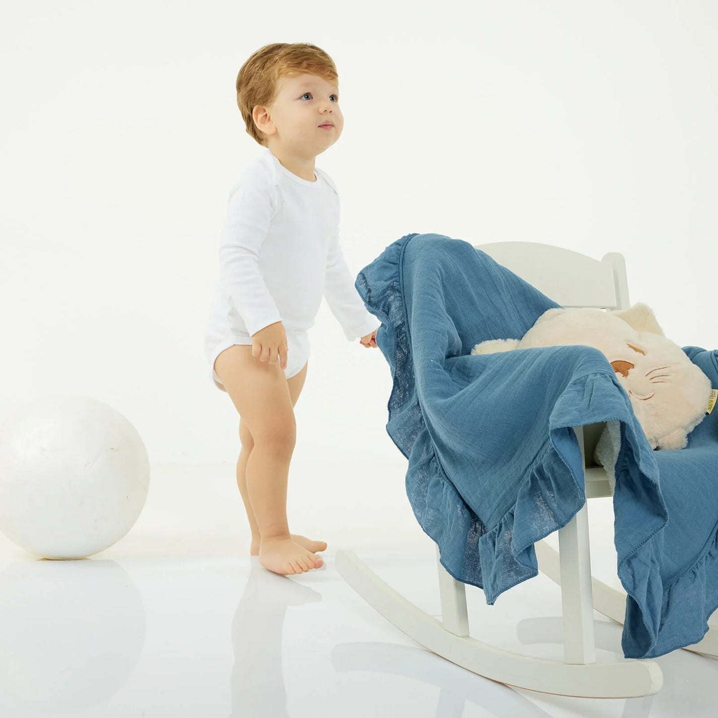 HelloBaby Unisex Long Sleeve Bodysuit 5 pcs