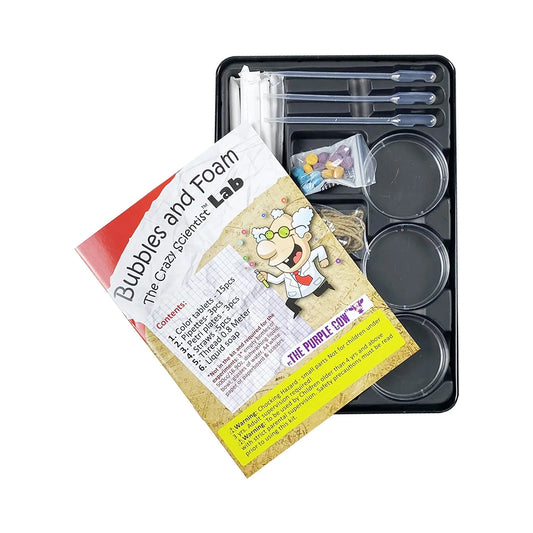 The Purple Cow Crazy Scientist LAB Bubbles & Foam