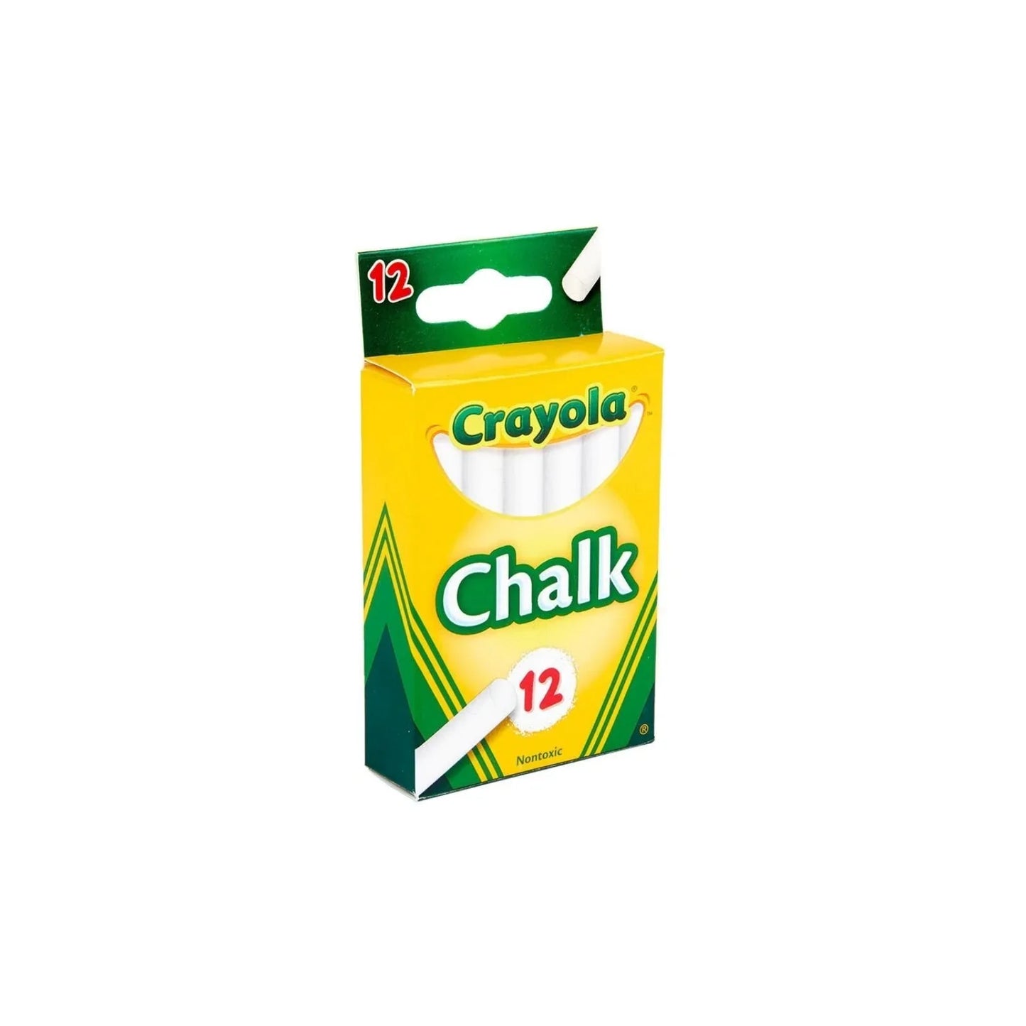 Crayola White Chalk 12 pcs