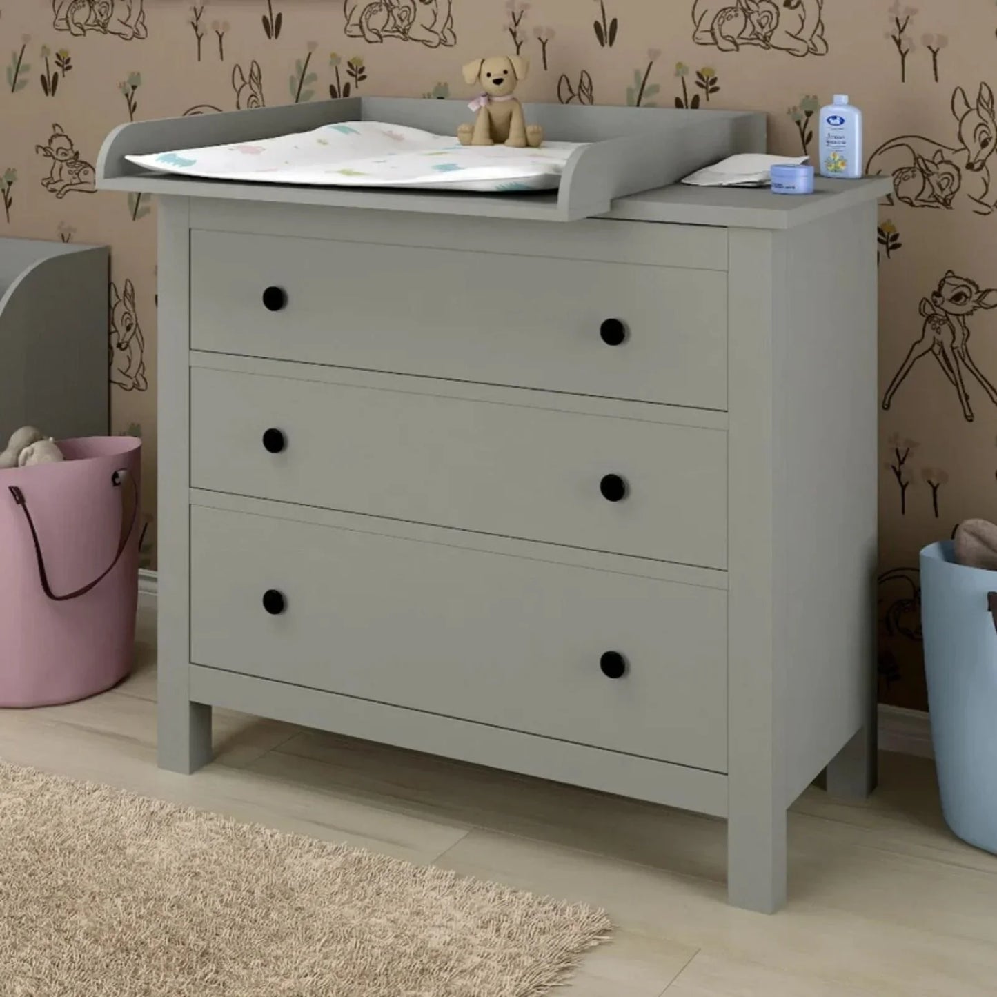 Shefa Kids 800 Universal Dresser Baby Changing Top - Grey