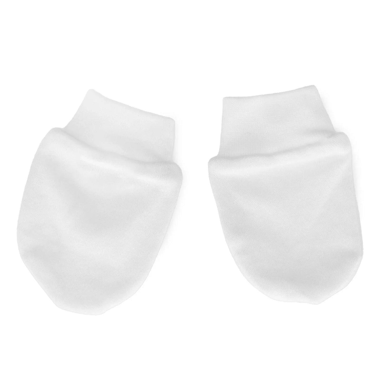 HelloBaby Newborn Mittens - Green Printed