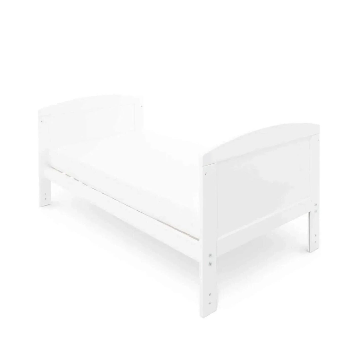 Ickle Bubba Coleby Classic Cot Bed & Under Drawer White - Without Mattress
