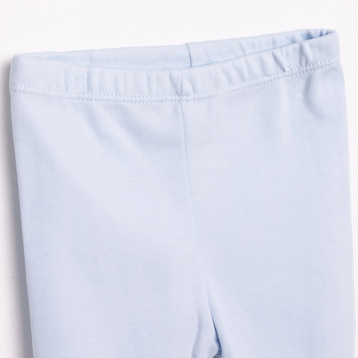 HelloBaby Newborn Organic Wrapover Top-Hat - Blue