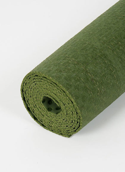 ecoYoga Travel Jute Yoga Mat - 2mm - mezetto Shopify Collective Yoga Studio Store