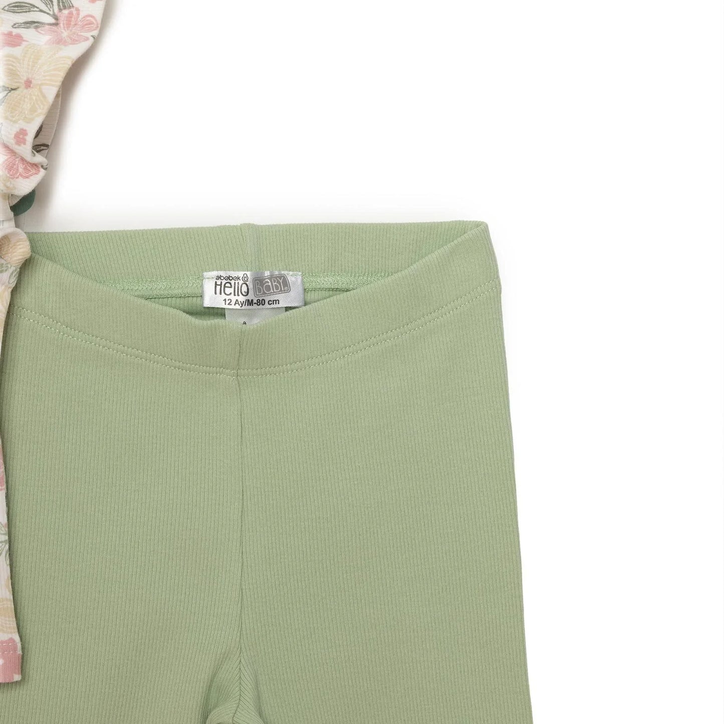 HelloBaby Baby Girl Tight & T-shirt - Patterned