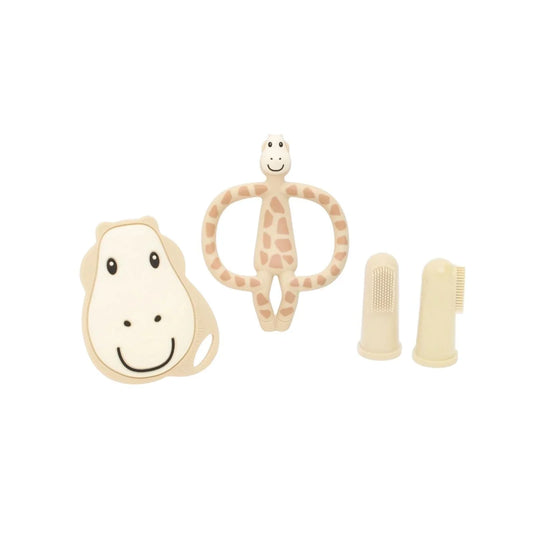 Matchstick Monkey Giraffe Teething Starter Set