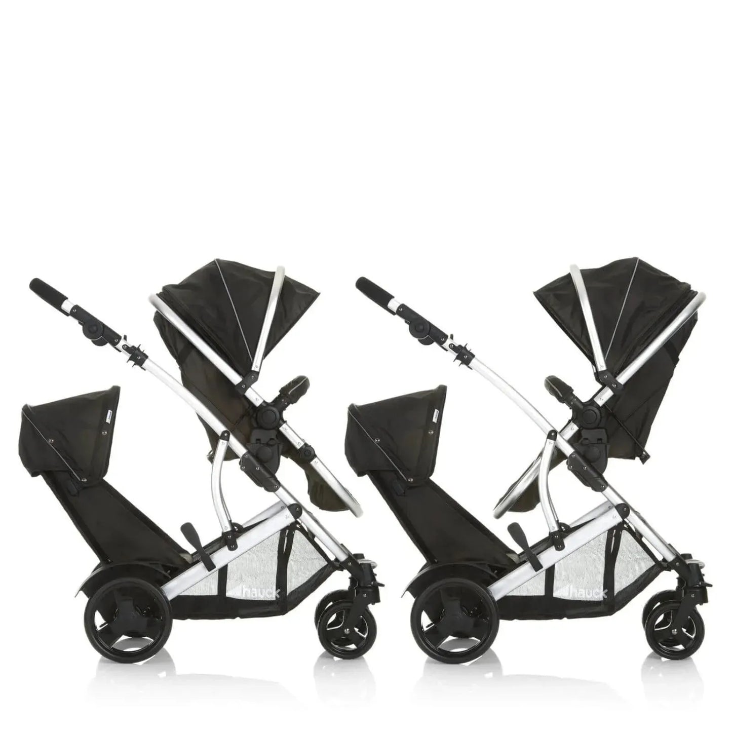Hauck Duett 2 Tandem Pushchair - Black