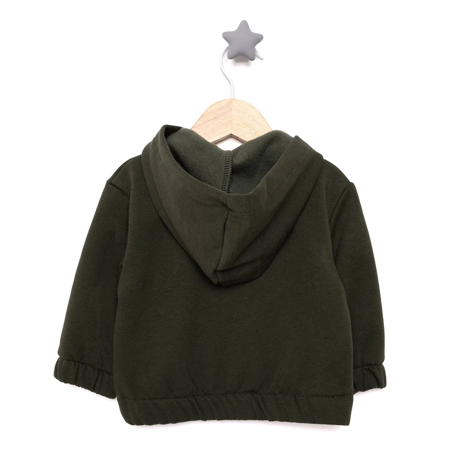 HelloBaby Basic Baby Boy Cardigan - Khaki