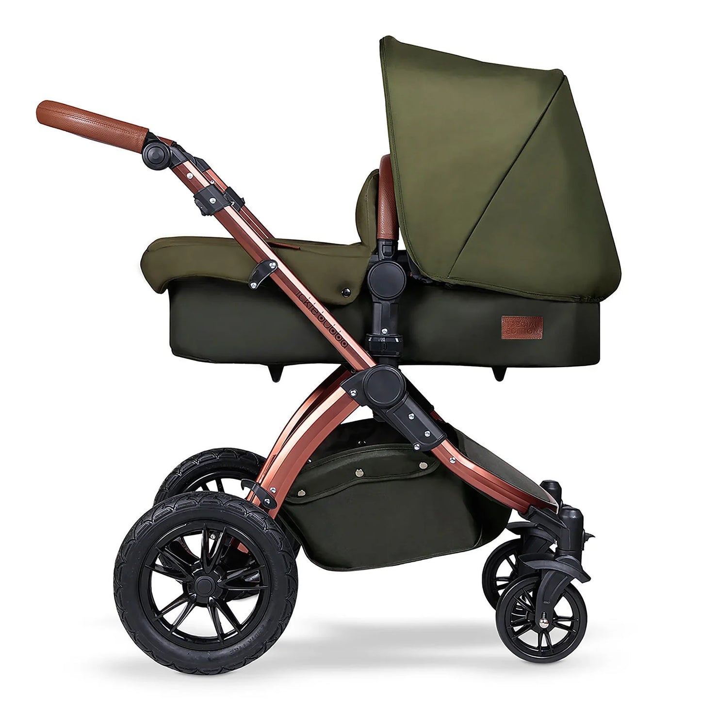 Ickle Bubba Stomp V4 2 In 1 Carrycot & Pushchair - Bronze