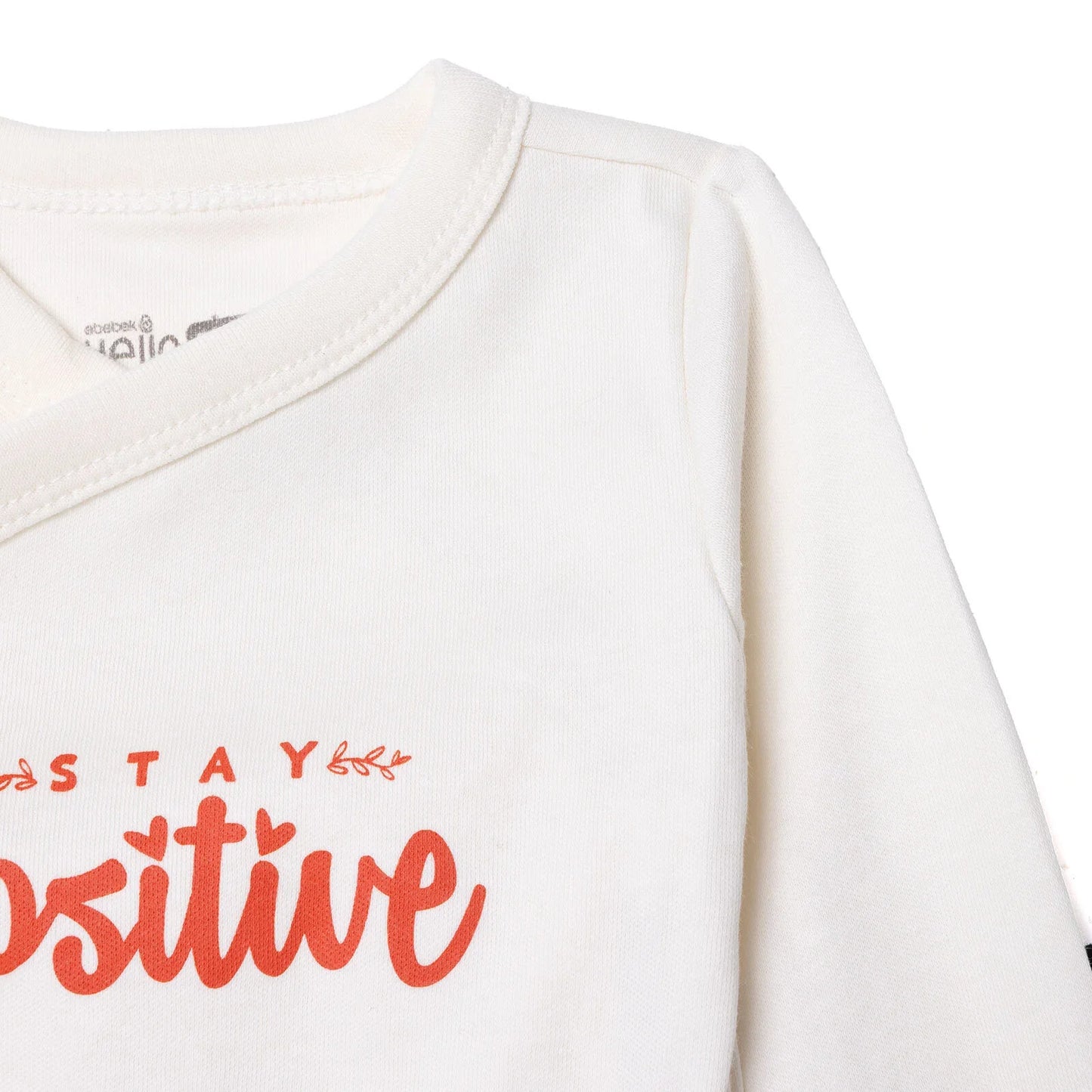 HelloBaby Newborn Body-Footed Bottom - Ecru