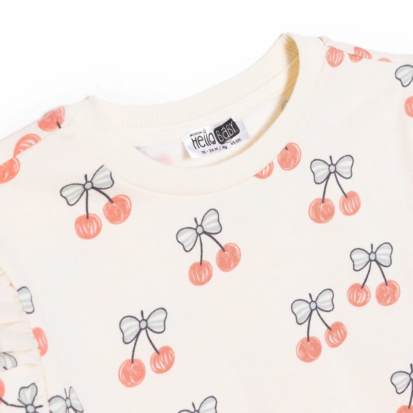 HelloBaby Jogging Set - Ecru Printed