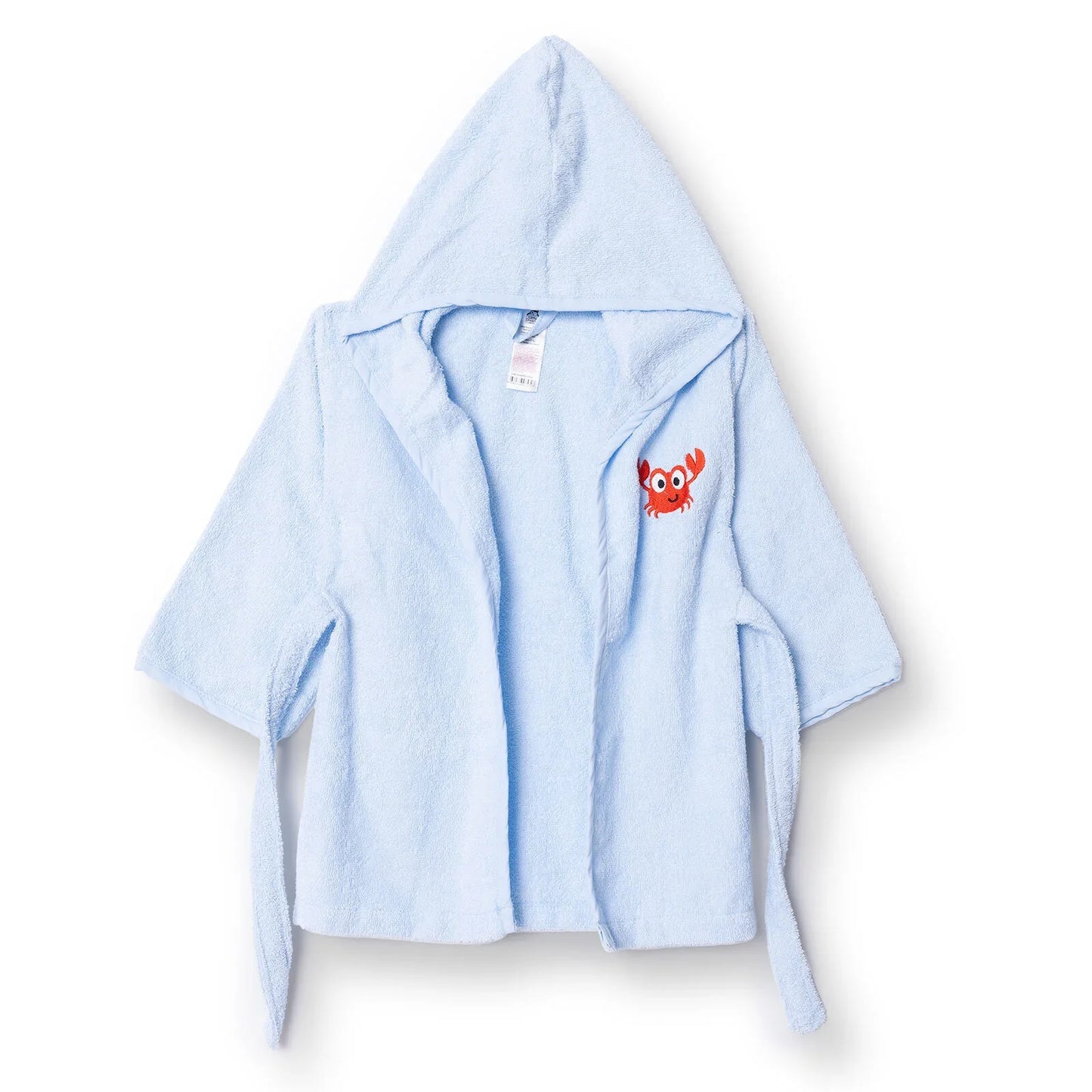 Little Dreams Boy Baby Bathrobe - Blue