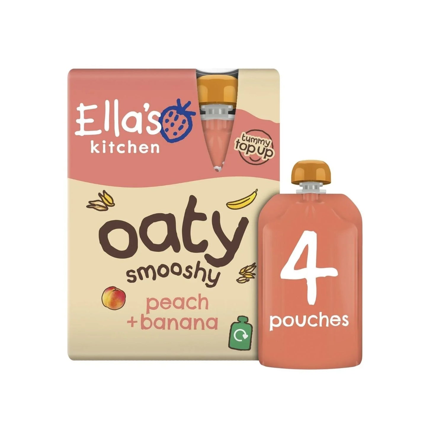 Ella's Kitchen Berry Oaty Smooshy 12+ months 360g (4x90g)