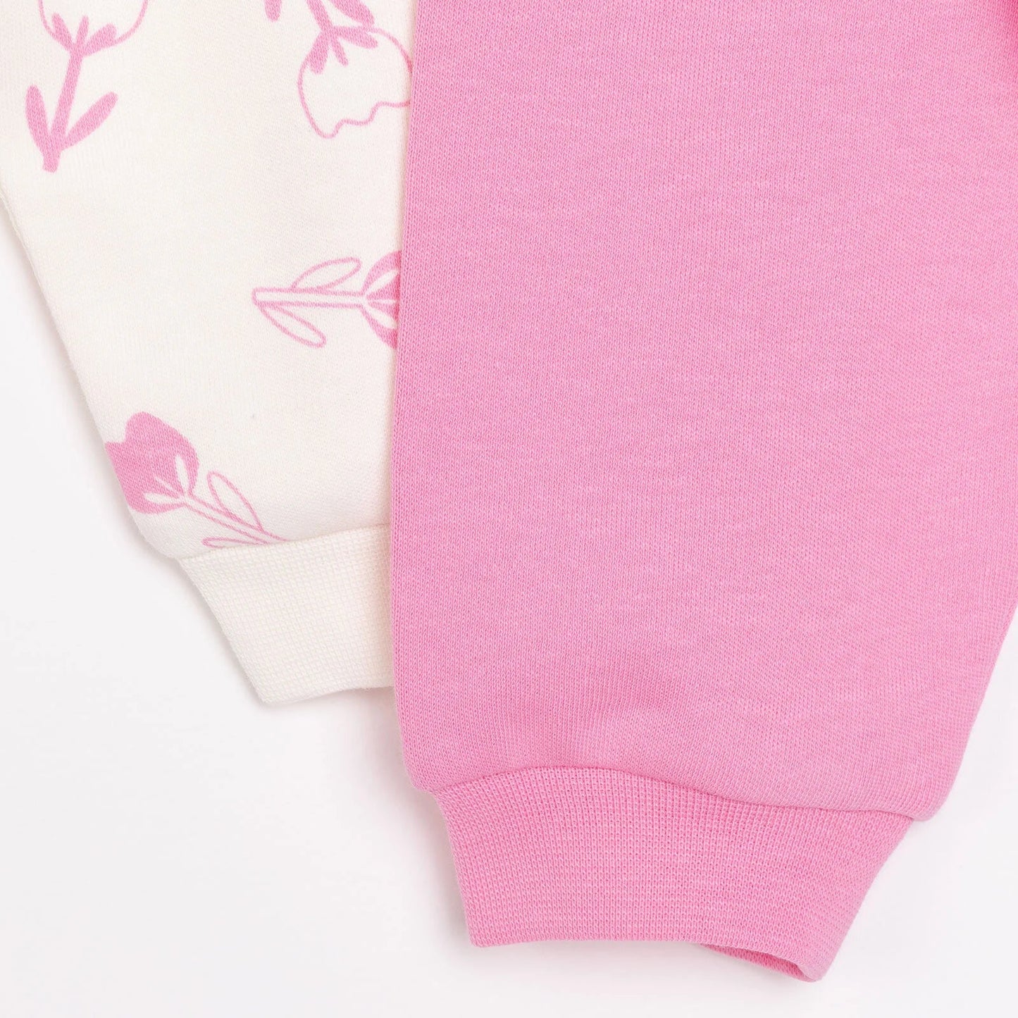 HelloBaby Basic Girl Joggers 2 pcs - Fuchsia