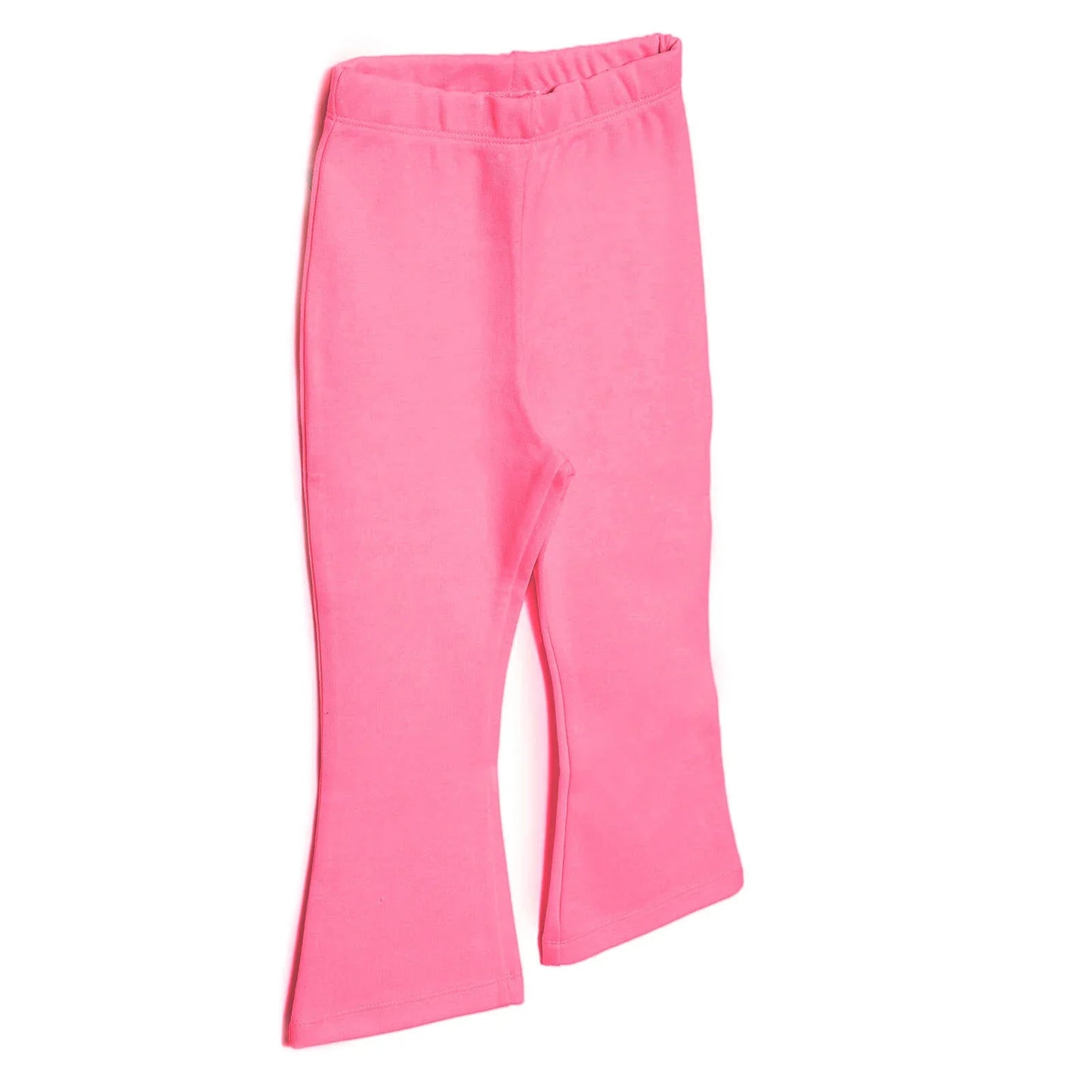 HelloBaby Basic Girl Flare Leggings - Light Pink