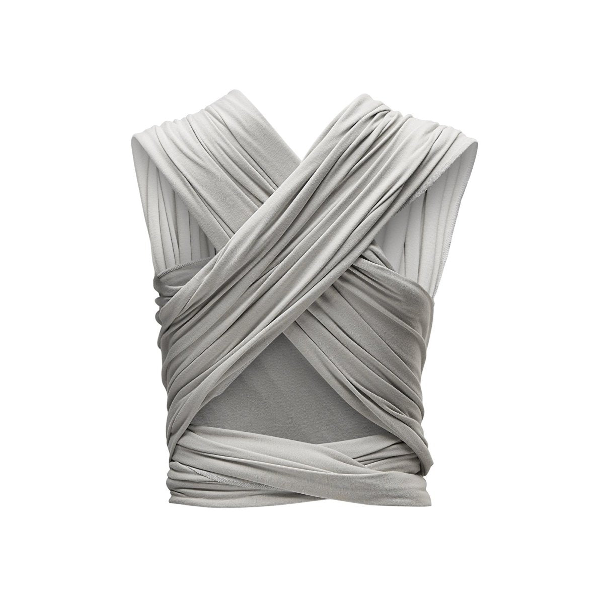 Gaia Carry Stretchy Baby Wrap Organic Cotton - Silver Grey