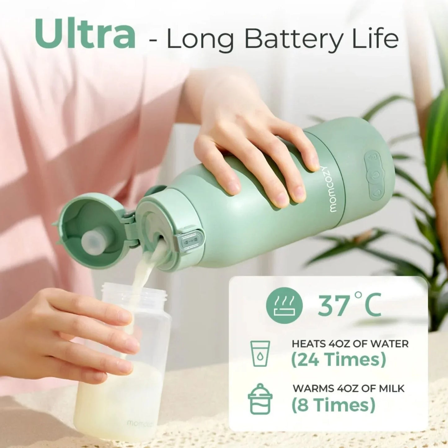 Momcozy Portable Milk Warmer for Travel