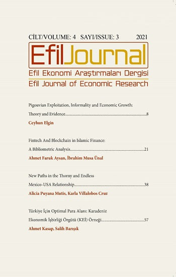 Efil Journal Ekonomi Araştırmaları Dergisi Cilt - 4. September 3