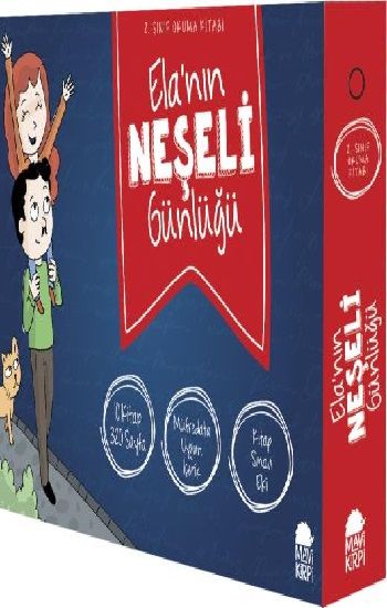 Ela’nın Neşeli Günlüğü – 2. Sınıf Set (10 Kitap) - Mavi Kirpi Yayınları Kitap